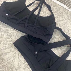 Lululemon Energy Bras - Black Bundle